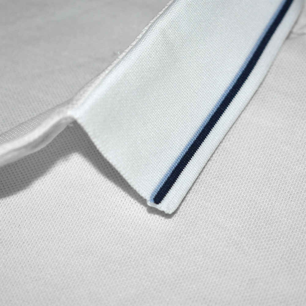 Prada White Re-Nylon Premium Quality Polo T-shirt-4