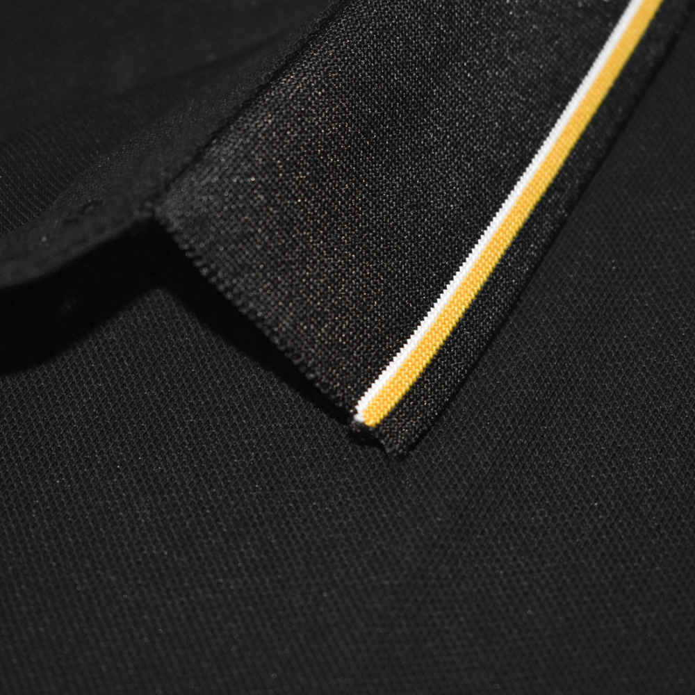 Prada Black Re-Nylon Premium Quality Polo T-shirt-thumb-4