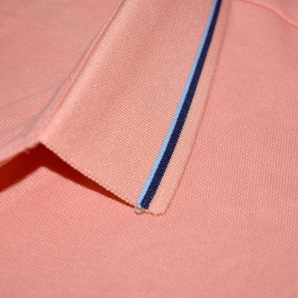 Prada Peach Re-Nylon Premium Quality Polo T-shirt-4