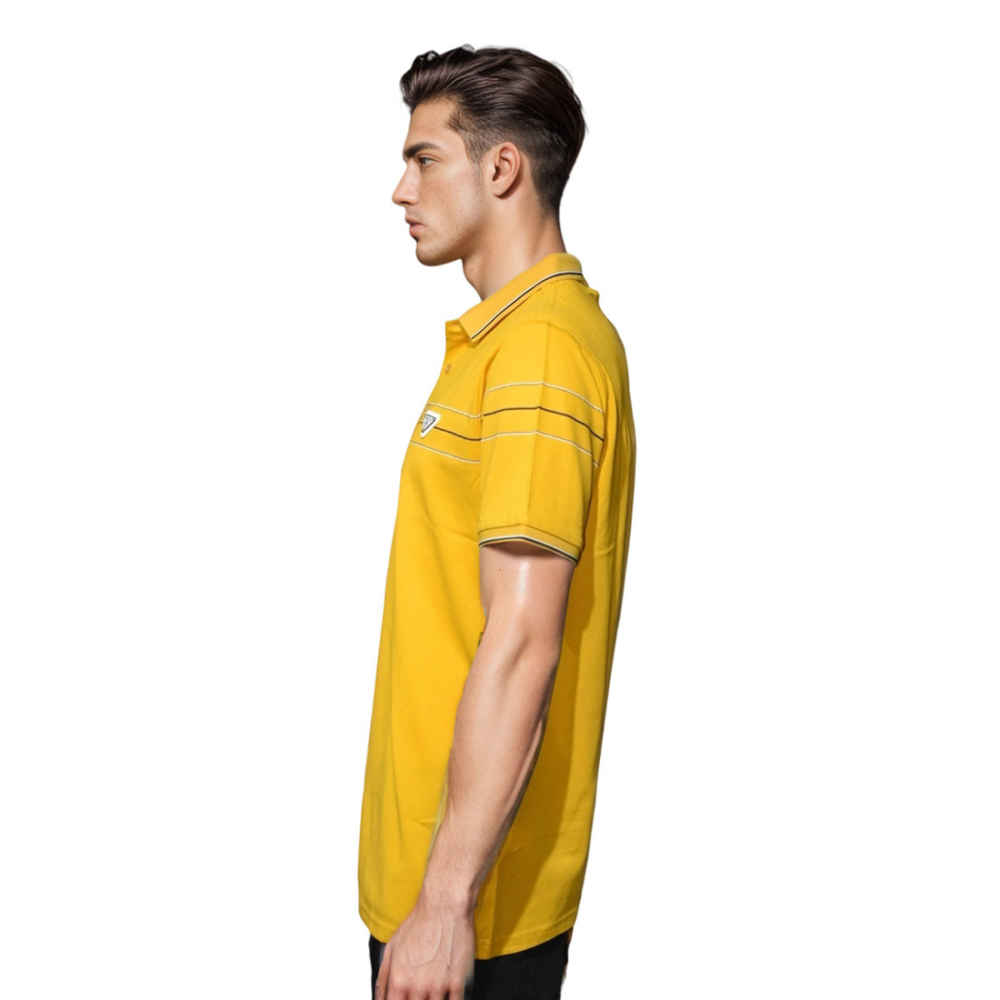 Prada Yellow Re-Nylon Premium Quality Polo T-shirt-2