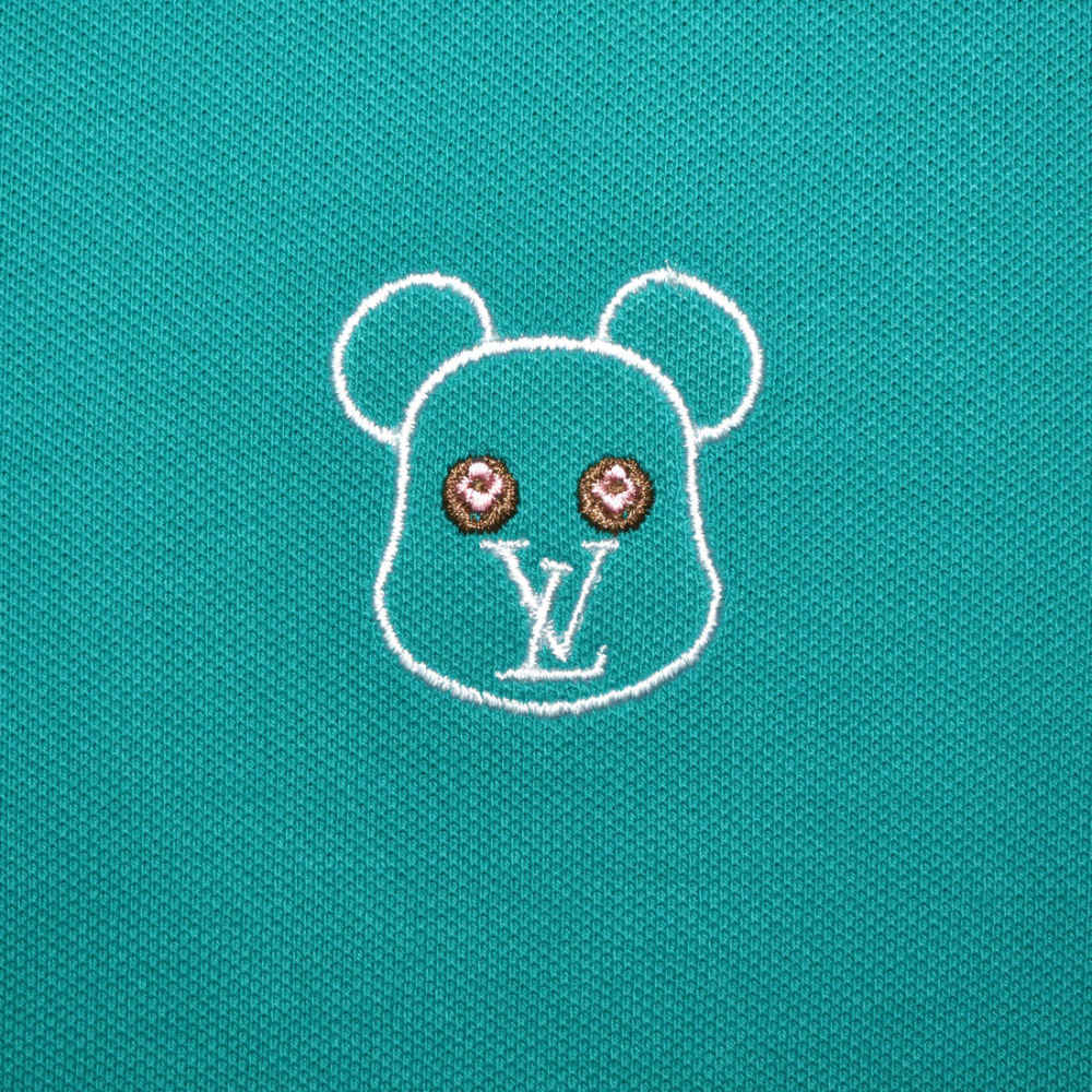 Louis Vuitton Printed Blue Premium Quality T-shirt-3