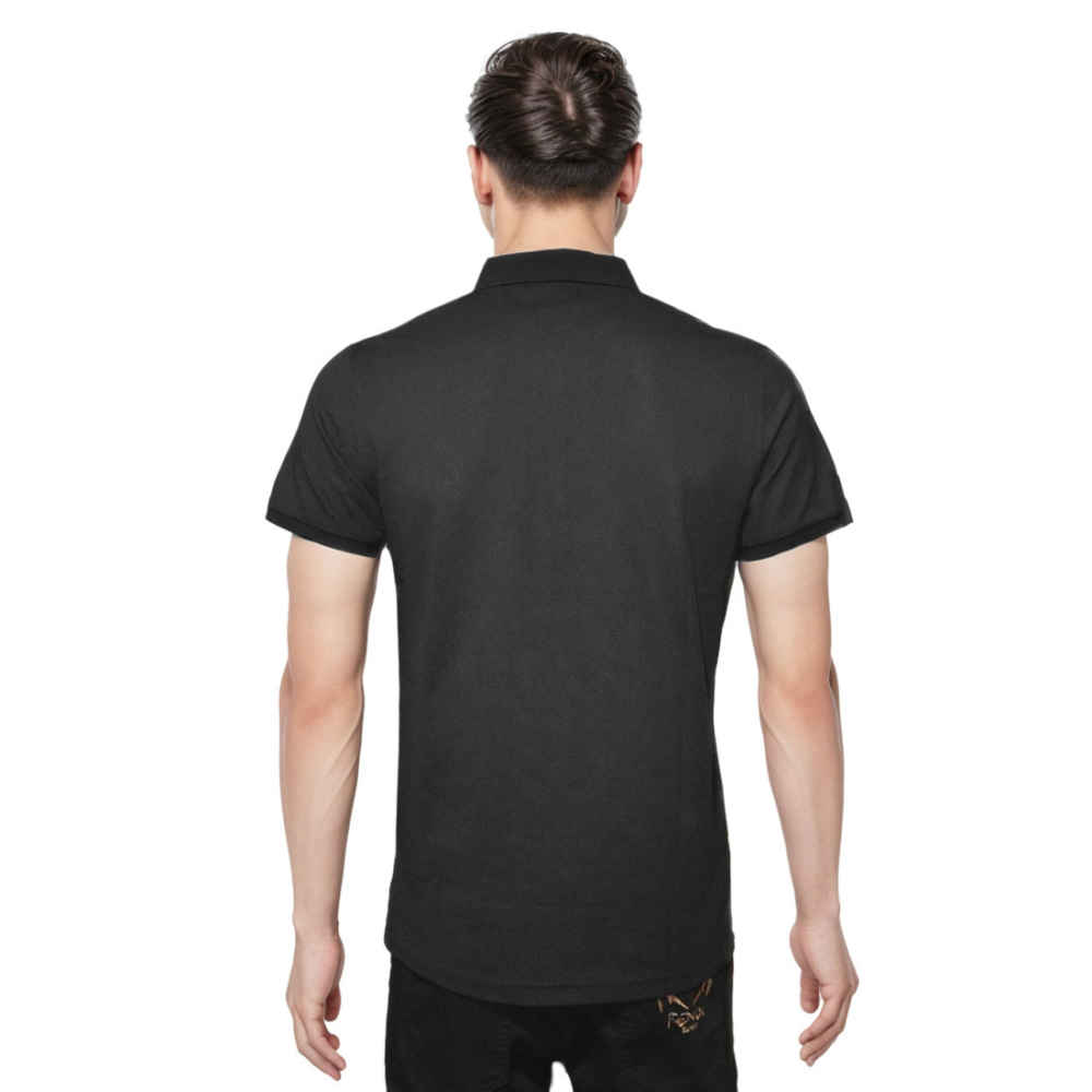 Louis Vuitton Black Premium Quality Polo Tees-1