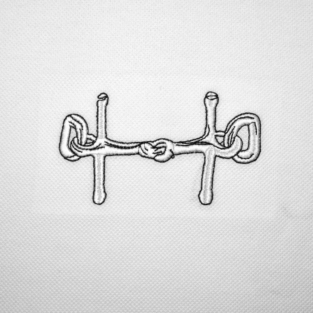 Hermes White Premium Quality Tees-thumb-3