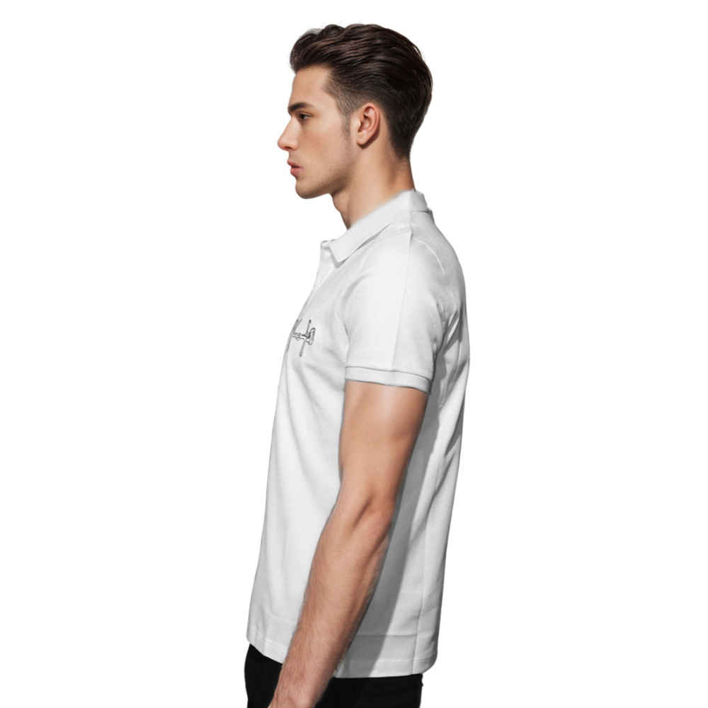 Hermes White Premium Quality Tees-thumb-2