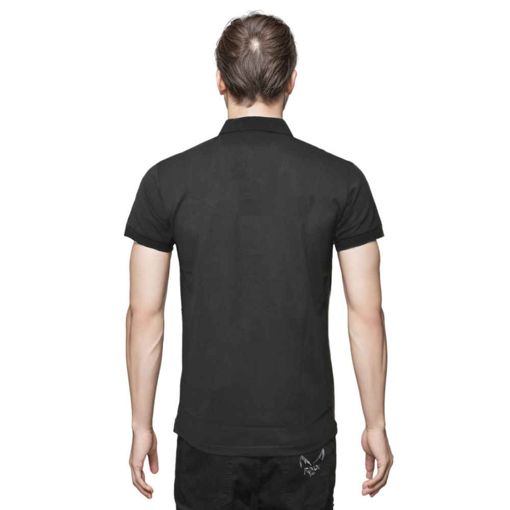 Gucci Pineapple Print Black Premium Polo T-shirt-thumb-1