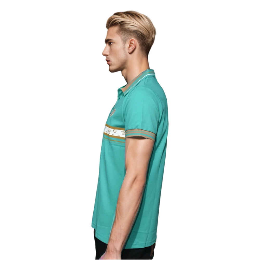 Louis Vuitton Green Premium Quality Tees-2