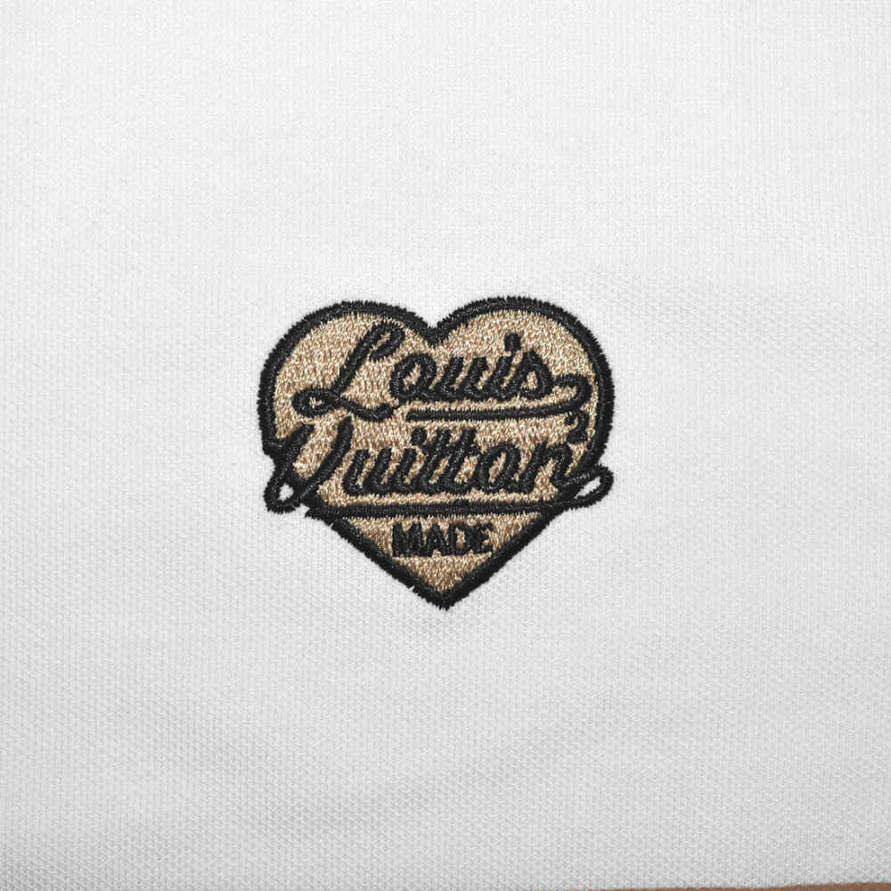 Louis Vuitton White Premium Quality Tees-thumb-3