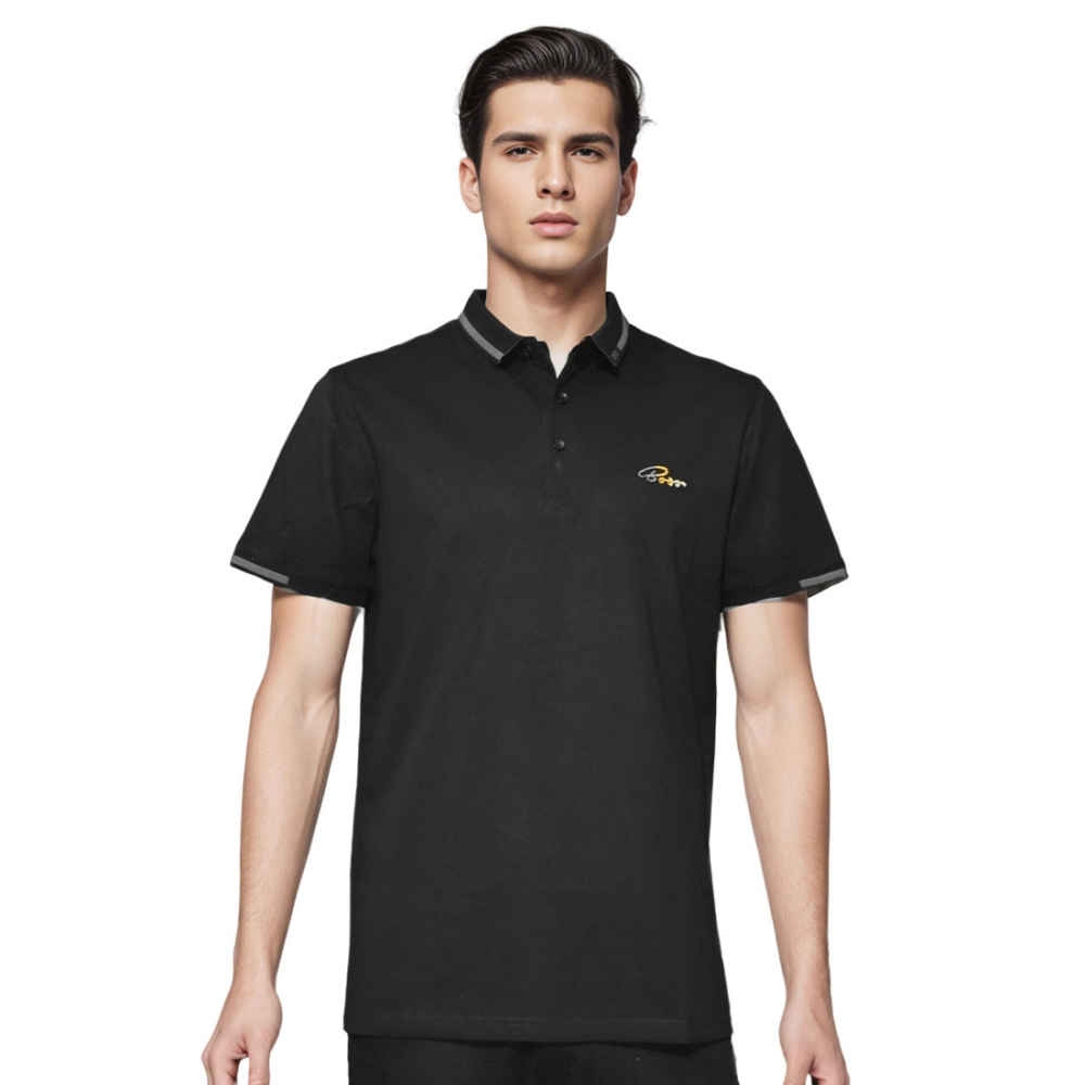 Boss Black Embroidery Logo Premium Polo T-shirt-thumb-0