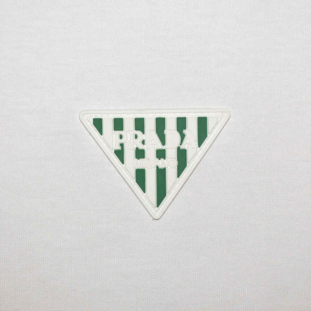 Prada White Premium Quality Tees-thumb-3