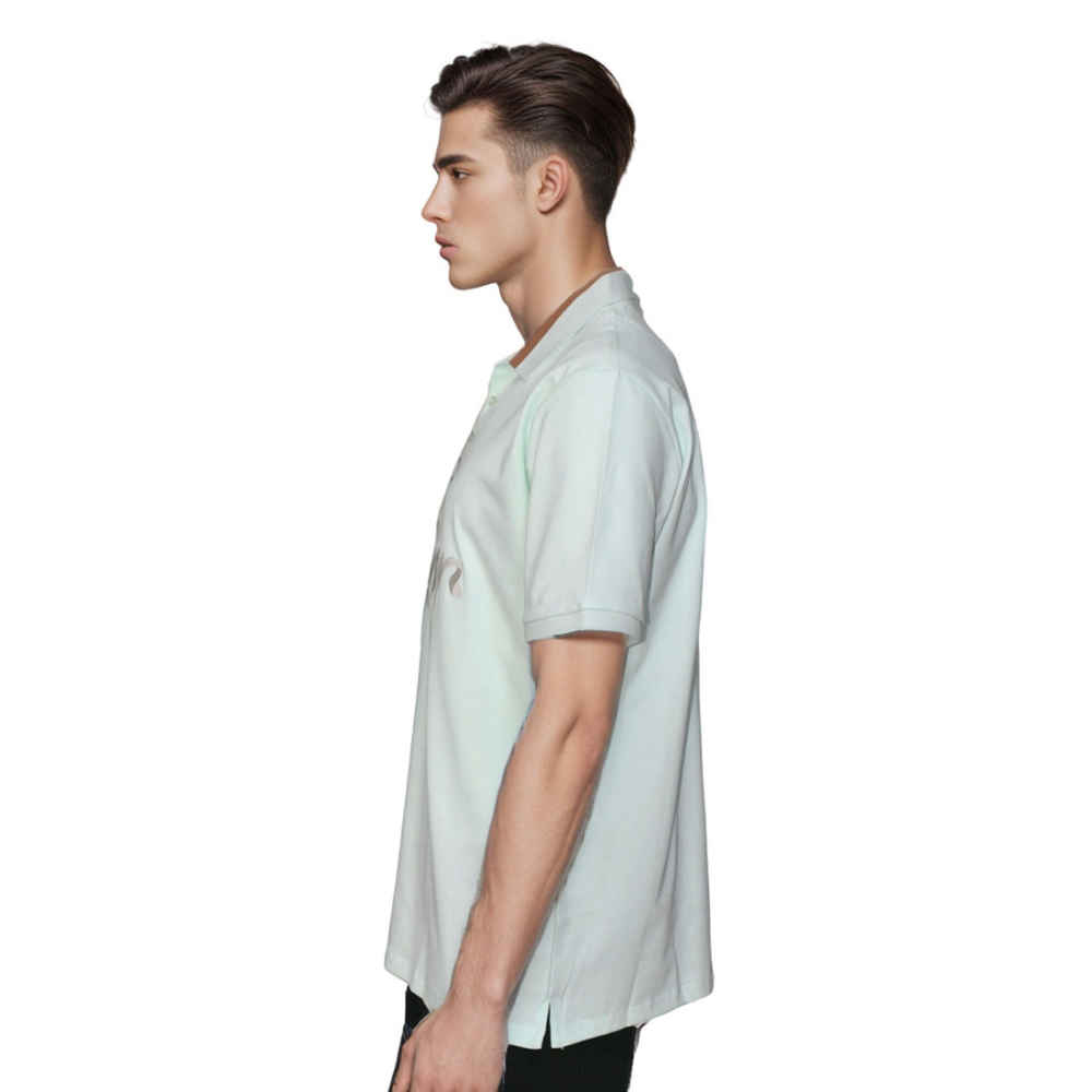 Dior Printed Sky Blue Premium Quality Polo T-shirt-2