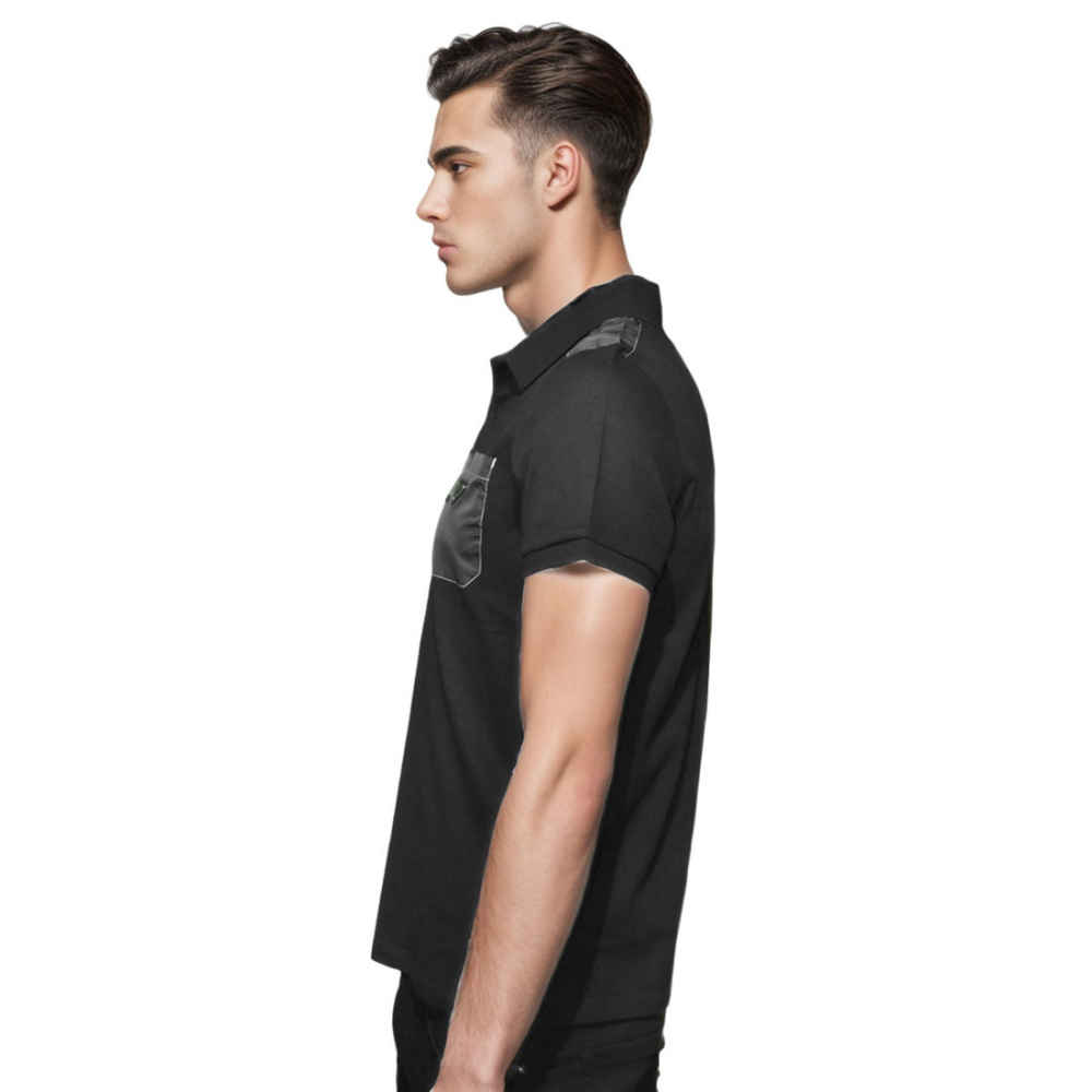 Prada Black Re-Nylon details Premium Quality T-shirt-2