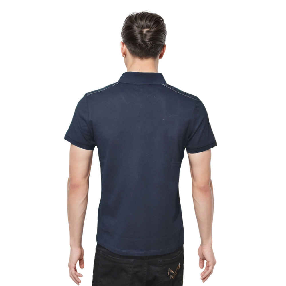 Prada Blue Re-Nylon details Premium Quality T-shirt-1