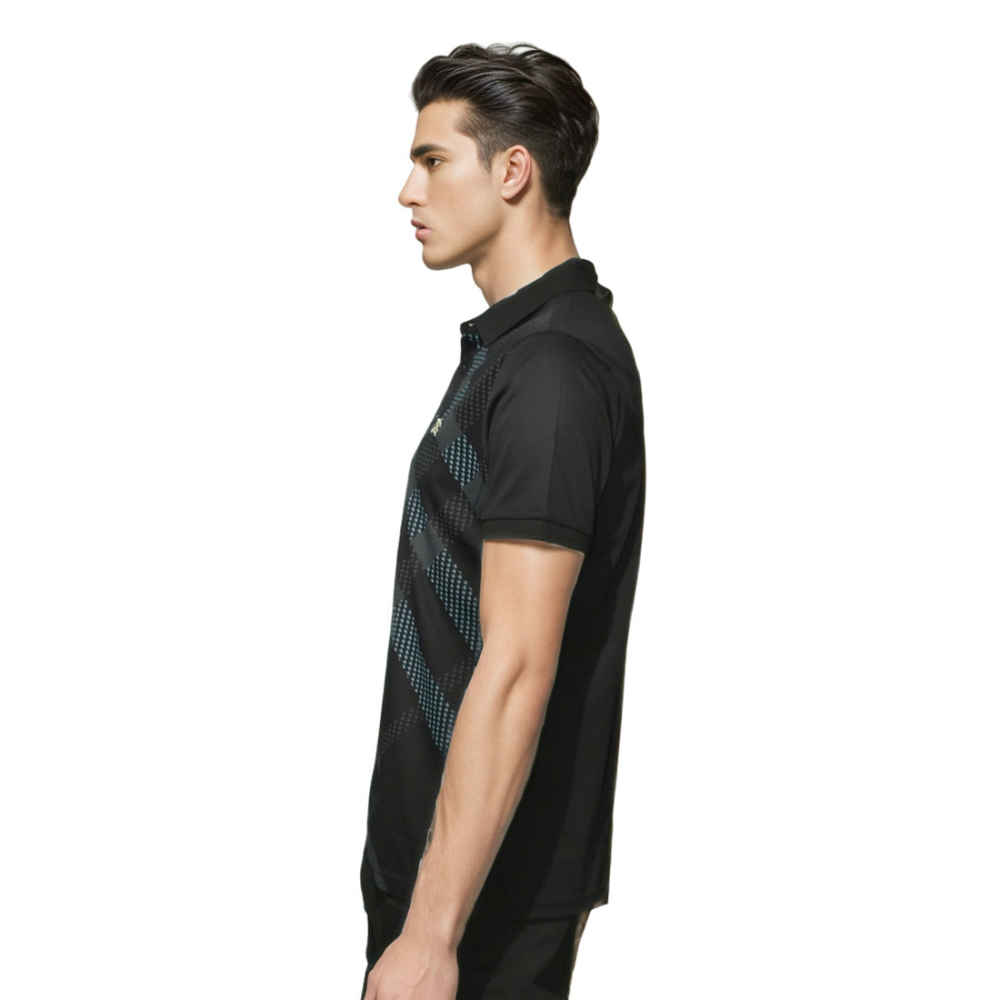 Burberry Embroidered logo Black Premium T-shirt-2