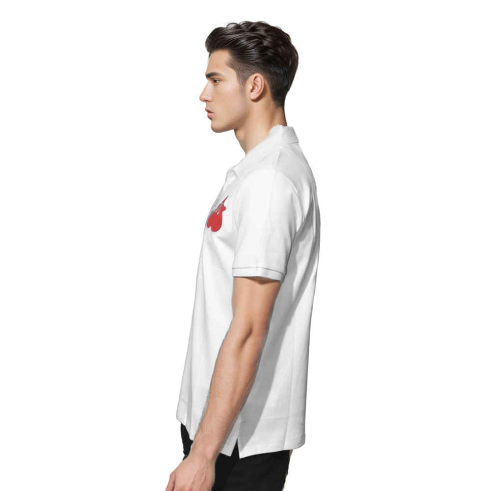 Burberry White Monster Graphic Premium Quality T-shirt-2