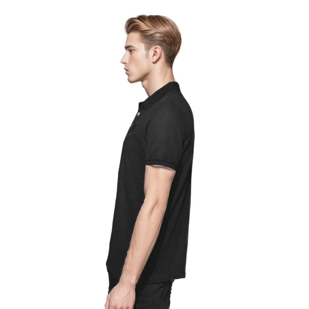 Moncler Black Premium Quality Polo T-shirt-thumb-2