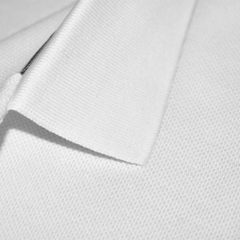 Moncler White Premium Quality Polo T-shirt-thumb-4