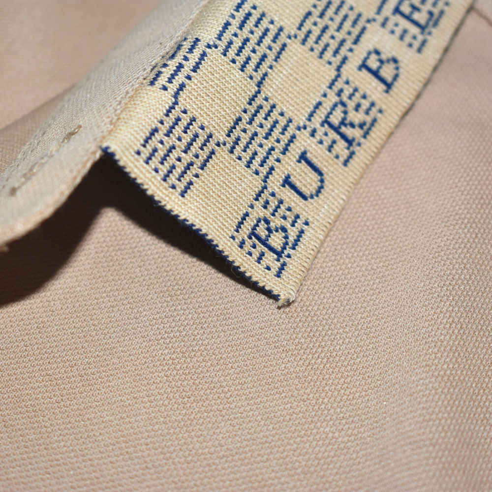 Burberry TB Monogram-Embroidered Brown Polo T-shirt-4