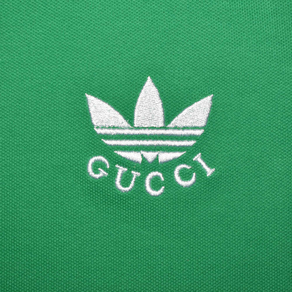 Gucci x Adidas Green Premium Quality T-shirt-thumb-3