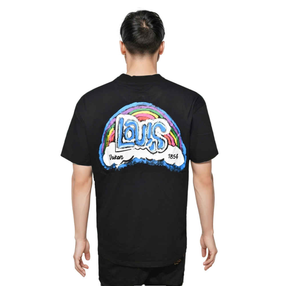Louis Vuitton Black Premium Quality Tees-thumb-1
