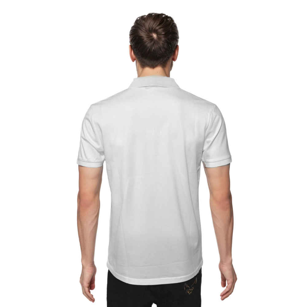 Boss White Premium Quality Luxury Polo T-shirt-1