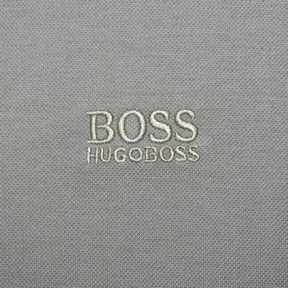 Boss Grey Premium Quality Luxury Polo T-shirt-4