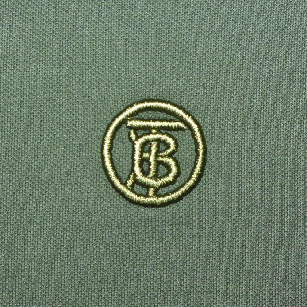 Burberry Green Premium Quality Polo Luxury T-shirt-thumb-3