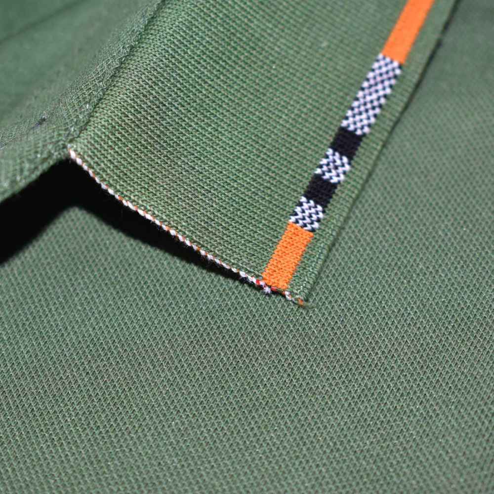 Burberry Green Premium Quality Polo Luxury T-shirt-thumb-4