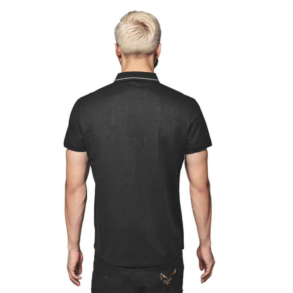 Chrome Hearts Black Embroidered Logo Luxury T-shirt-thumb-1