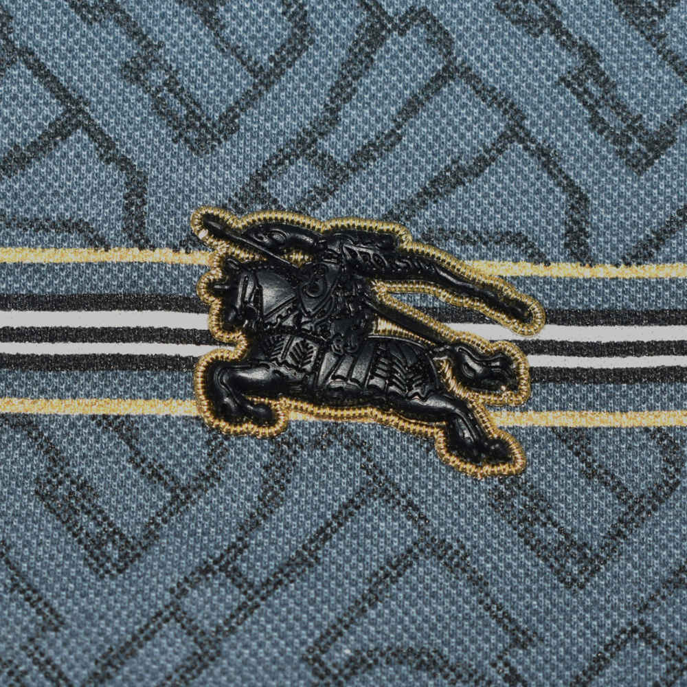 Burberry White Premium Quality Polo Tees-thumb-3