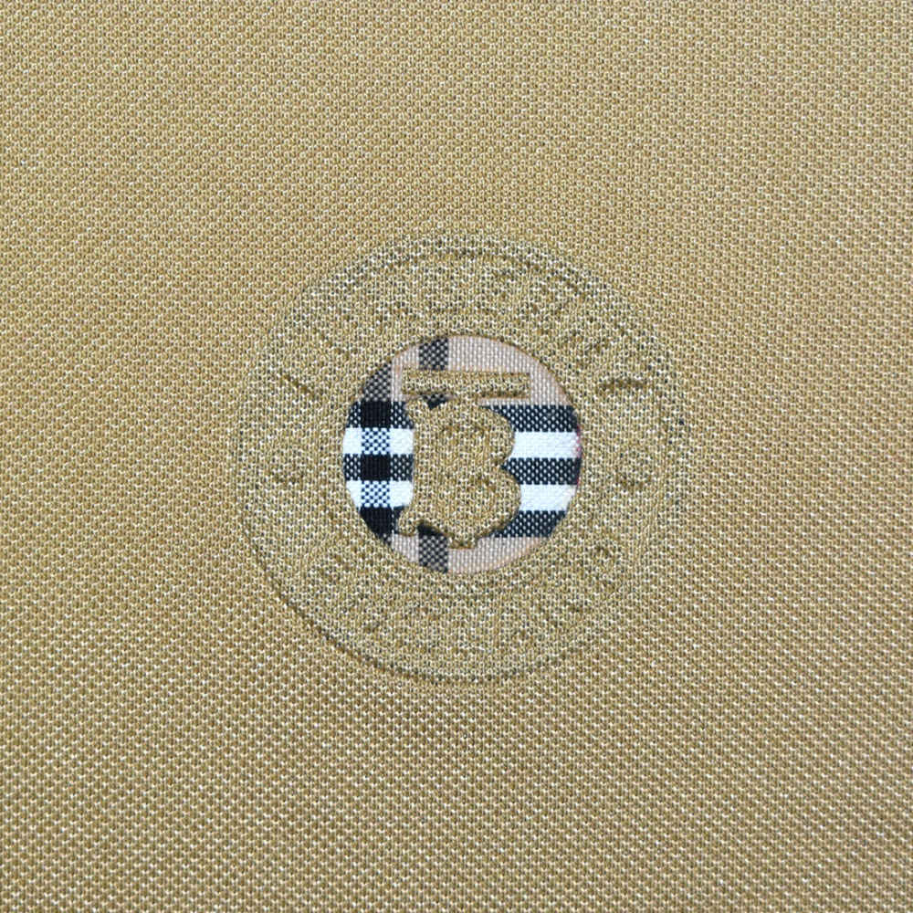 Burberry Brown Premium Quality Polo Tees-thumb-3