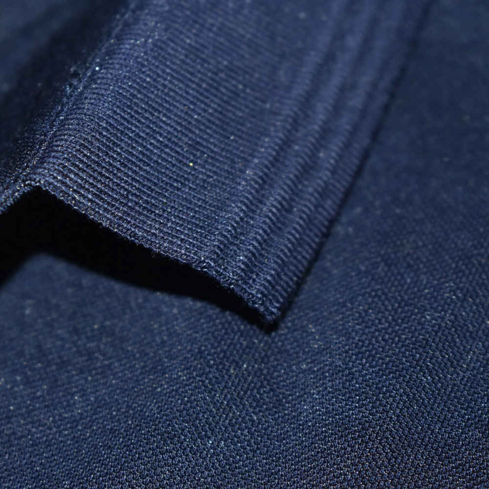 Burberry Navy Blue premium Quality Polo Tees-thumb-4