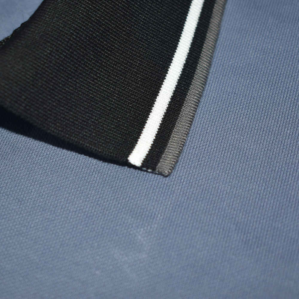 Boss Embossed Logo Blue Premium Quality T-shirt-thumb-4