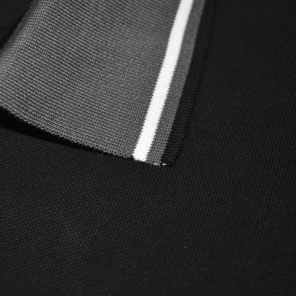 Boss Embossed Logo Black Premium Quality T-shirt-4