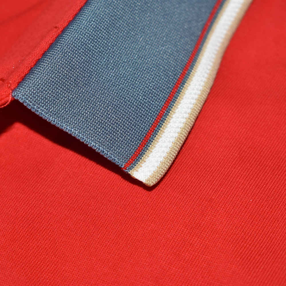 Burberry Red Premium Quality T-Shirt-4