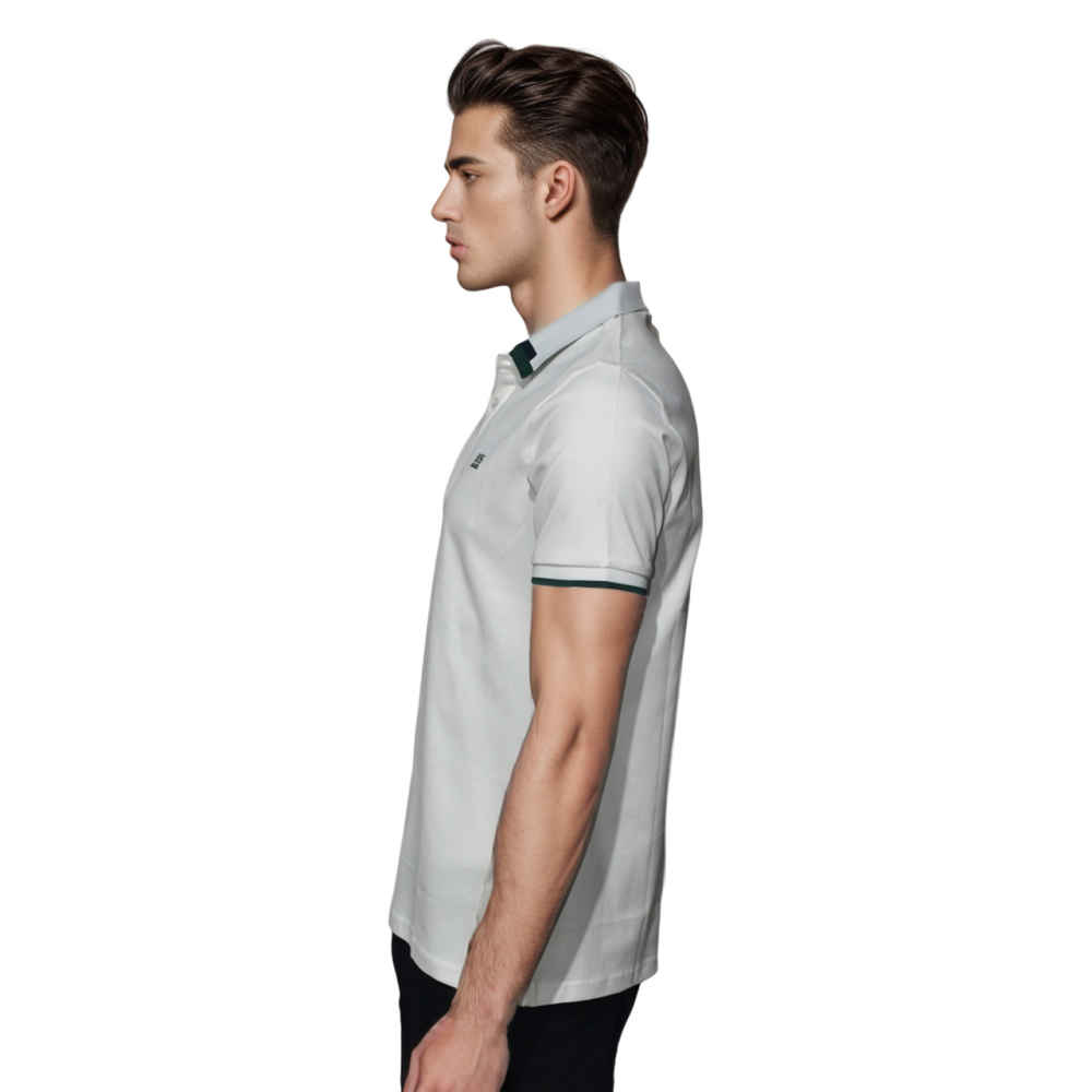 Boss White Premium Quality Men's T-shirt-2