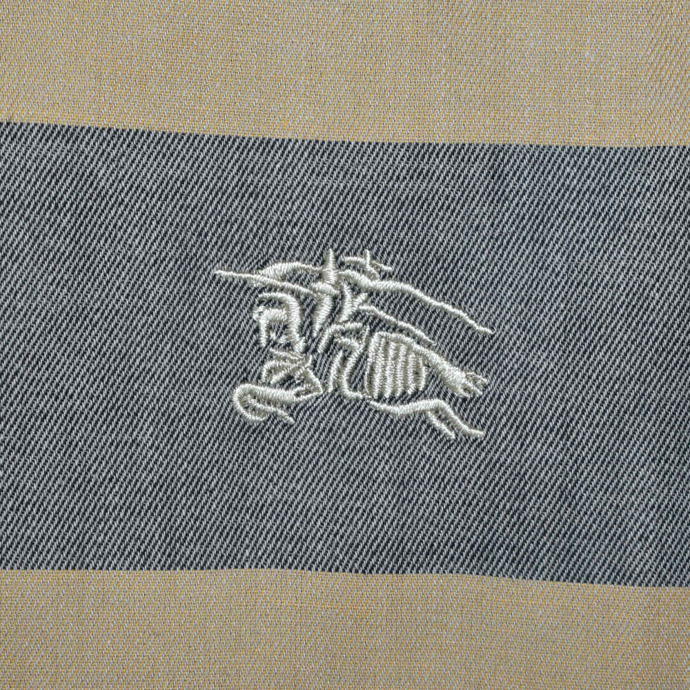 Burberry Yellow Premium Quality Polo Tees-3