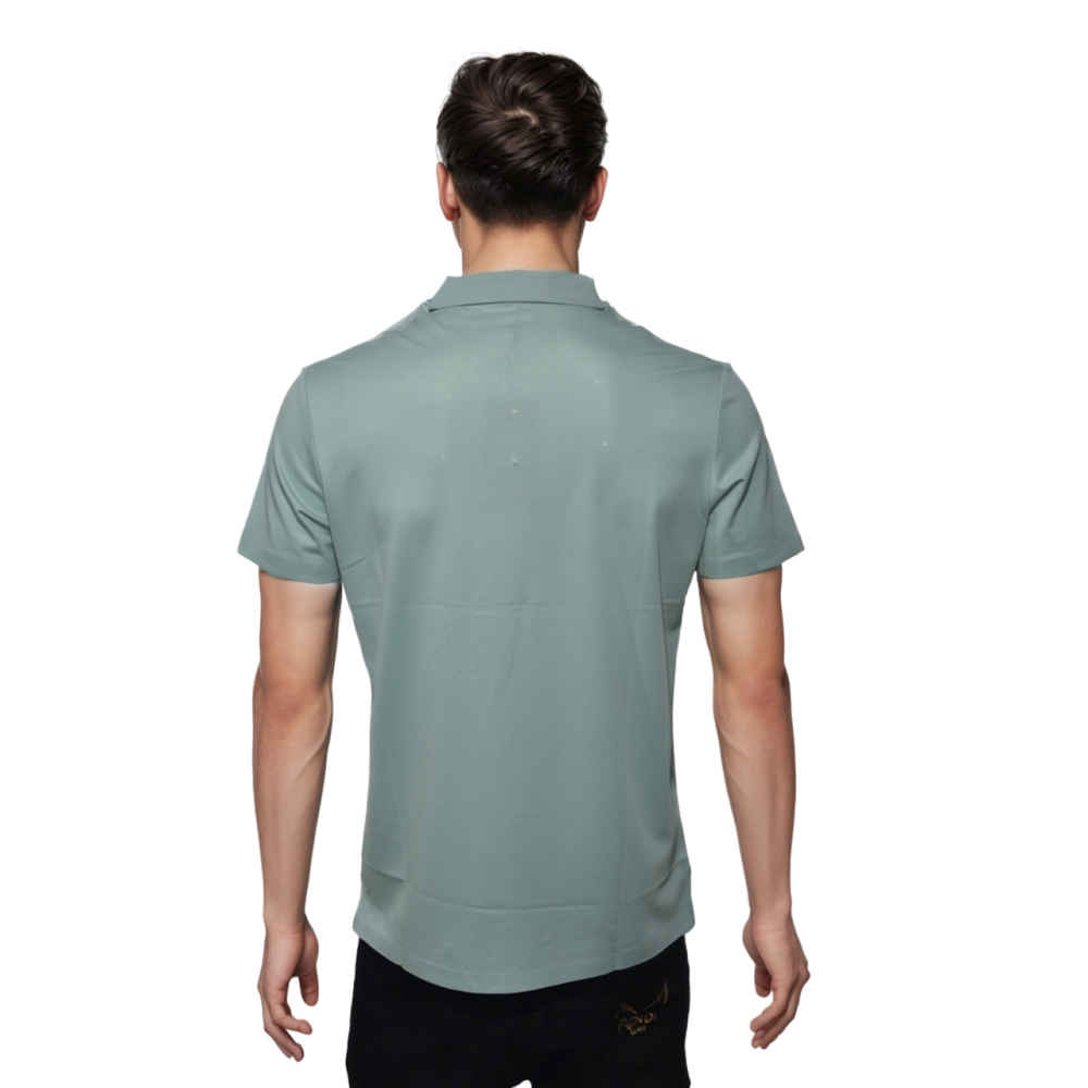 Burberry Green Premium Quality Polo Tees-1