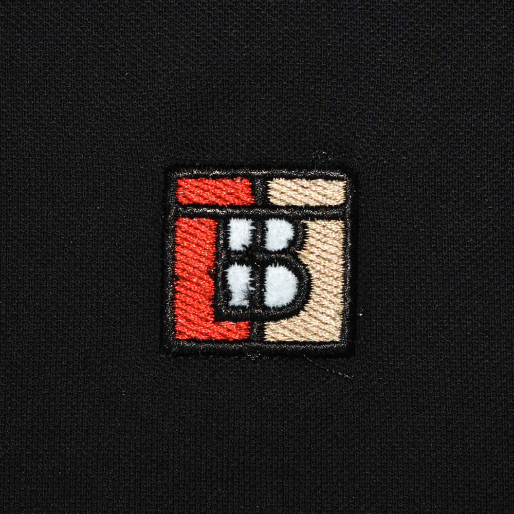 Burberry Black Premium Quality Polo Tees-3