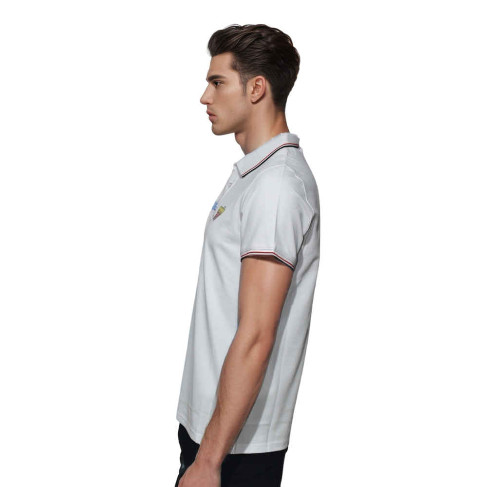 Prada White Premium Quality Polo Tees-2