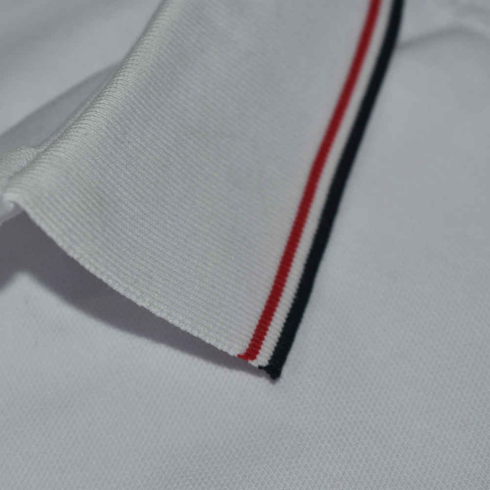 Prada White Premium Quality Polo Tees-5