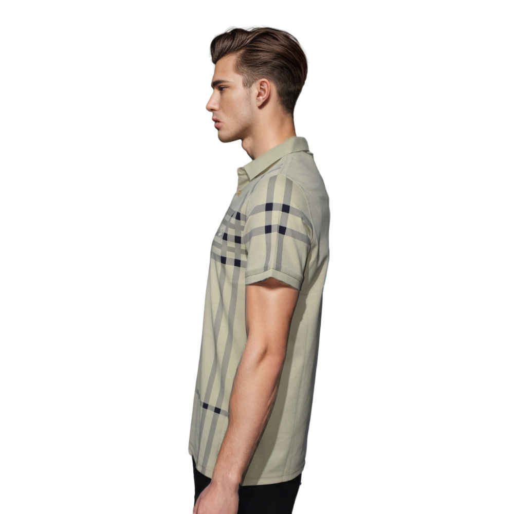 Burberry Brown Premium Quality T Shirt-2