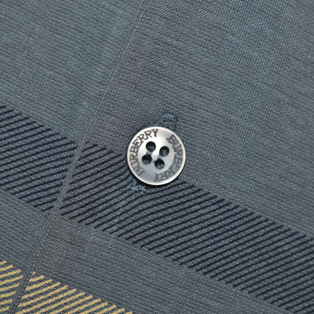 Burberry Grey Premium Quality T Shirt-4