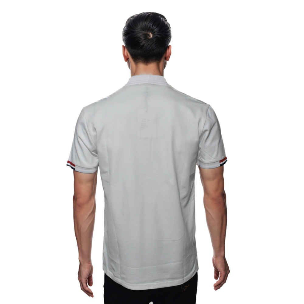 Moncler Embroidered logo White Premium T-shirt-1