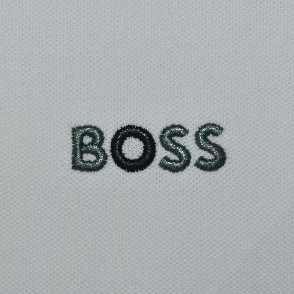 Boss White Premium Quality Men's T-shirt-3