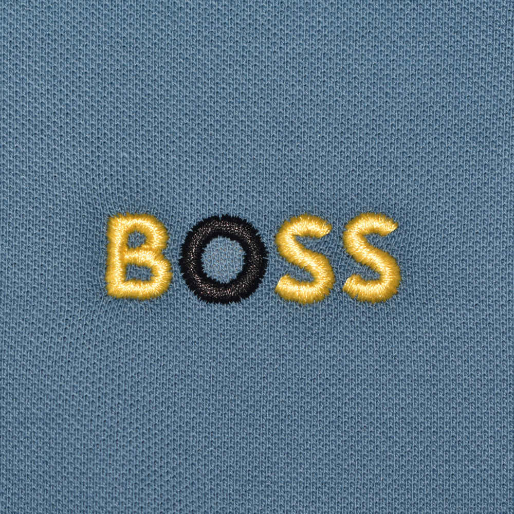 Boss Blue Premium Quality Men's T-shirt-3
