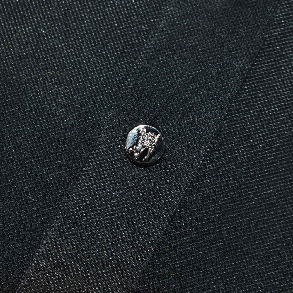 Burberry Black Premium Quality Polo Tees-4