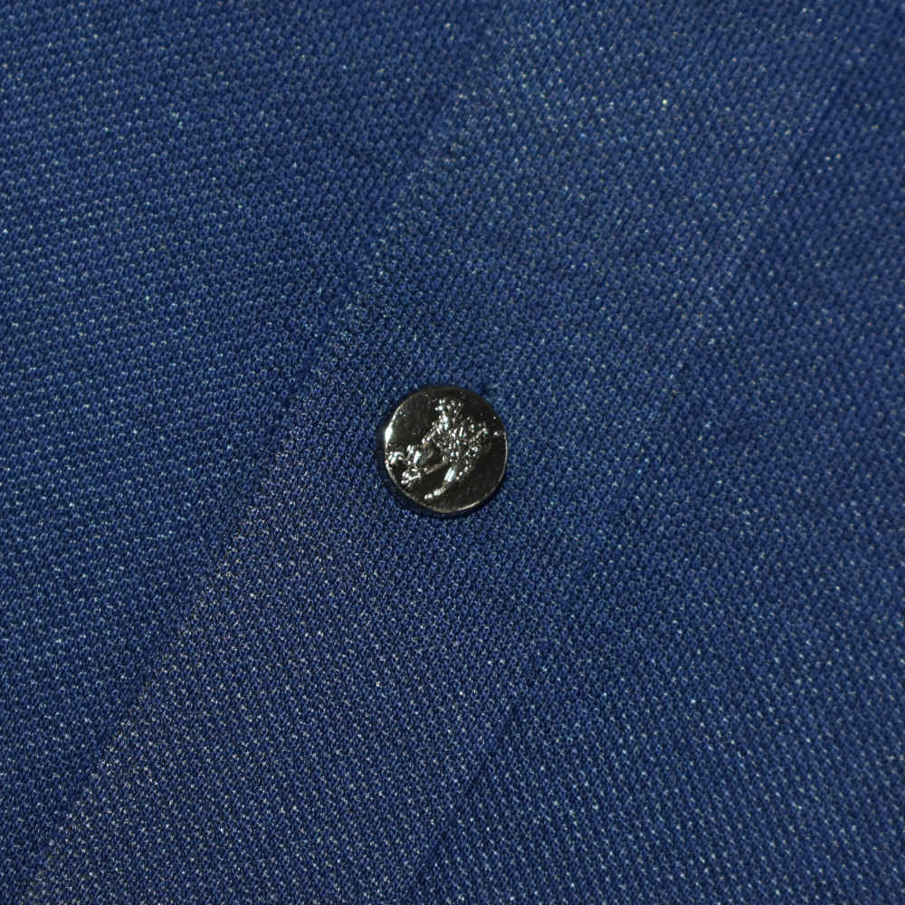 Burberry Blue Premium Quality Polo Tees-4