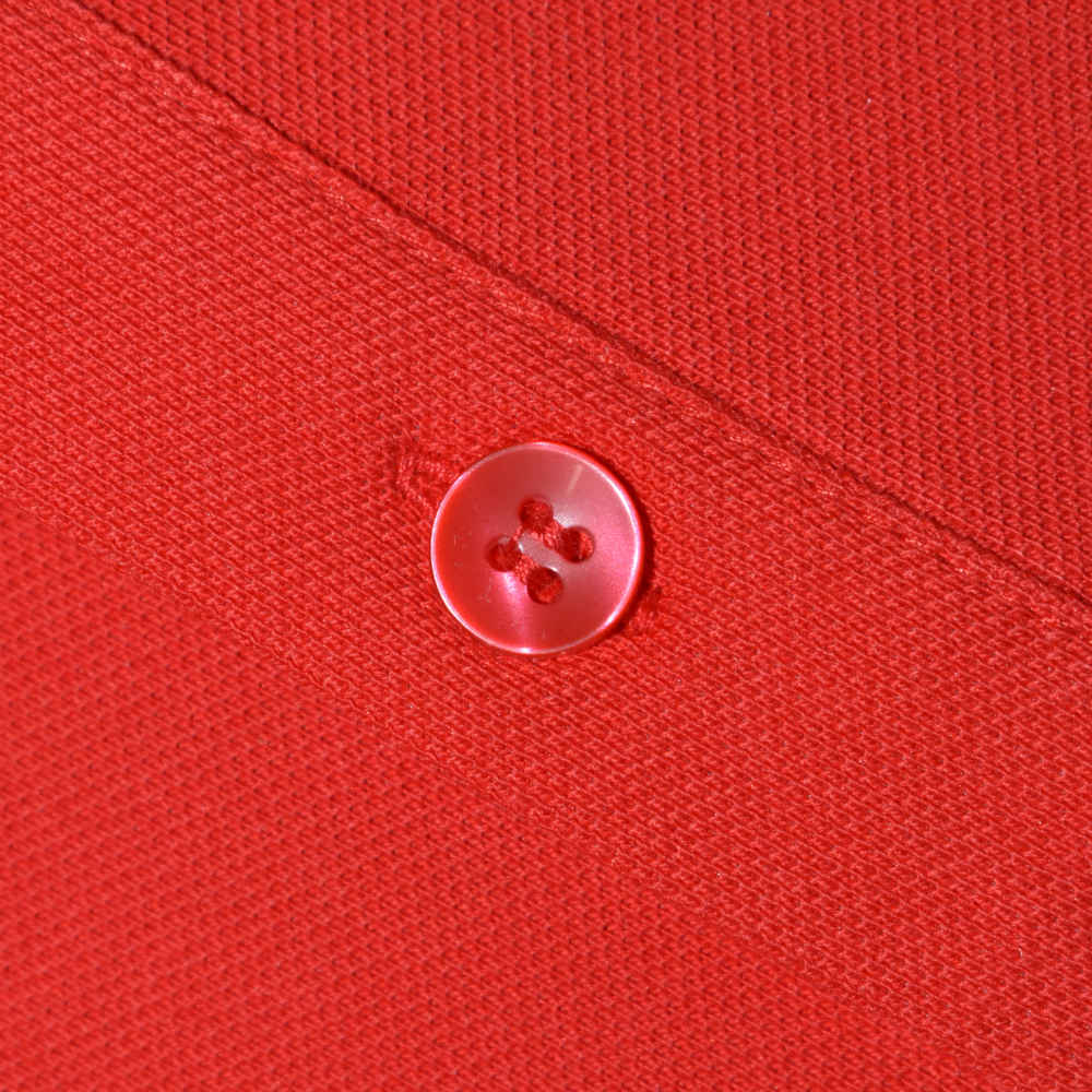 Burberry Red Premium Quality Polo Tees-5