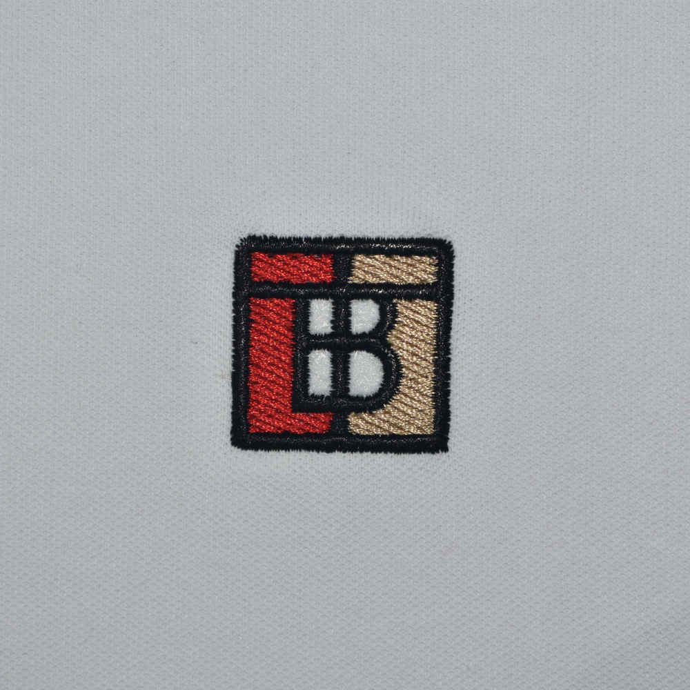 Burberry White Premium Quality Polo Tees-3