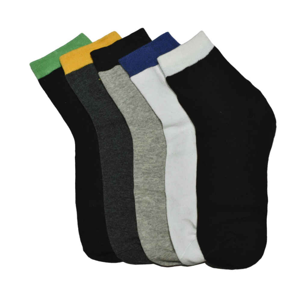 Louis Vuitton Premium Quality Low Cut Socks - Pack of 5-1